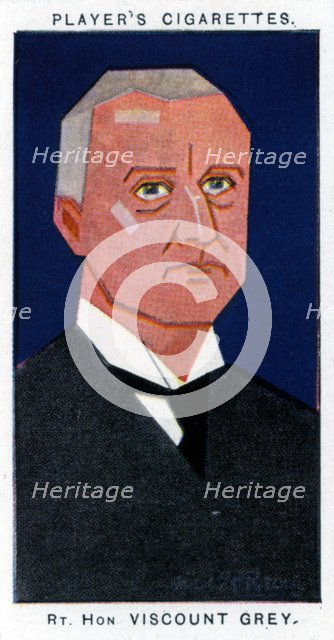 Edward Grey, 1st Viscount Grey of Fallodon, British politician, 1926.Artist: Alick P F Ritchie