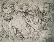 'Drawing after the Deposition from the Cross', c1460-1480, (1908). Creator: Hugo van der Goes.