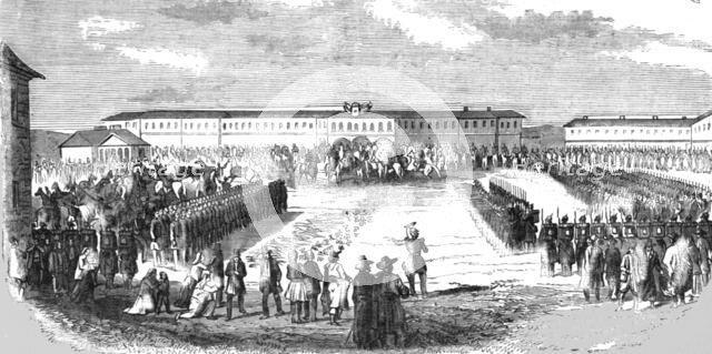 'The Russians Disarming the Wallachian Troops', 1854. Creator: Unknown.
