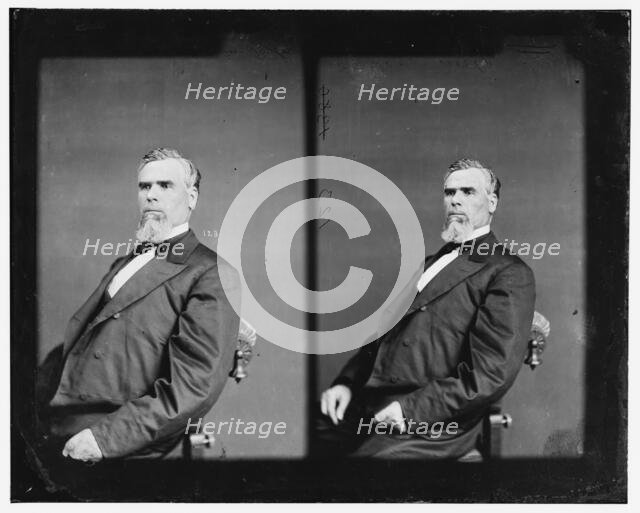 Taylor, Governor of Georgia, between 1865 and 1880. Creator: Unknown.