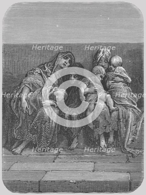 'Resting on the Bridge', 1872.  Creator: Gustave Doré.