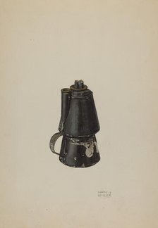 Petticoat Lamp, c. 1937. Creator: Harry Grossen.