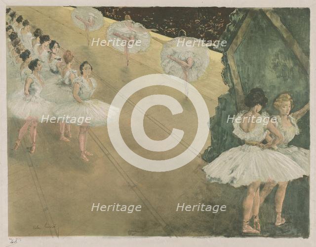 Ballet Dancers. Creator: Alexandre Lunois (French, 1863-1916).