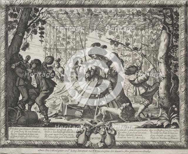 The Four Seasons: Autumn, 1635. Creator: Abraham Bosse (French, 1602-1676).