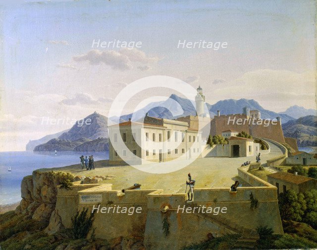 'Napoleon Bonaparte in Portoferraio', 1814 (1839).  Artist: Leo von Klenze