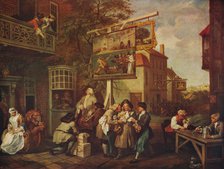'The Election: Canvassing for Votes', 1754-1755, (c1915). Artist: William Hogarth.