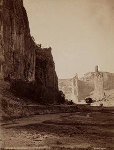 East Fork, De Chelley River, De Chelley Canon, Arizona, late 19th-early 20th century. Creator: John Karl Hillers.