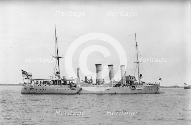 German Squadron Visit To U.S. Battleship 'Bremen', 1912. Creator: Harris & Ewing.
