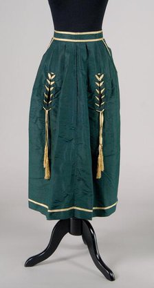 Apron, American, ca. 1865. Creator: Unknown.