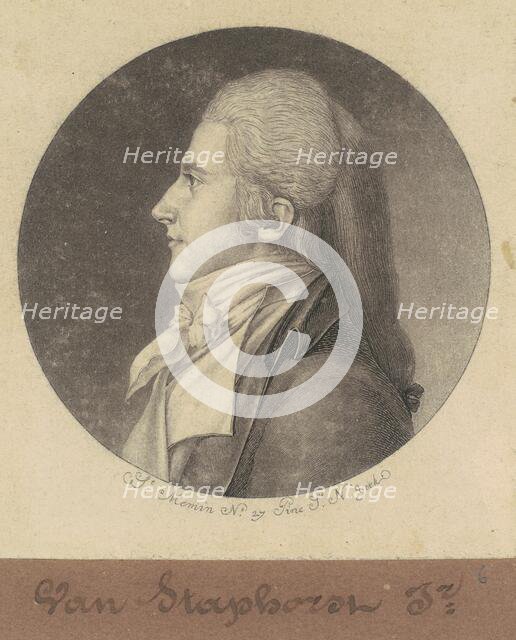 Van Staphorst, Jr., 1797. Creator: Charles Balthazar Julien Févret de Saint-Mémin.