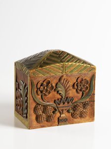 The Box. Designed by Princess Maria Tenisheva, c. 1903. Creator: Workshop of Princess Maria Tenisheva in Talashkino.