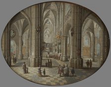 Intérieur d'église - Effet de jour, 1657. Creator: Pieter Neefs.