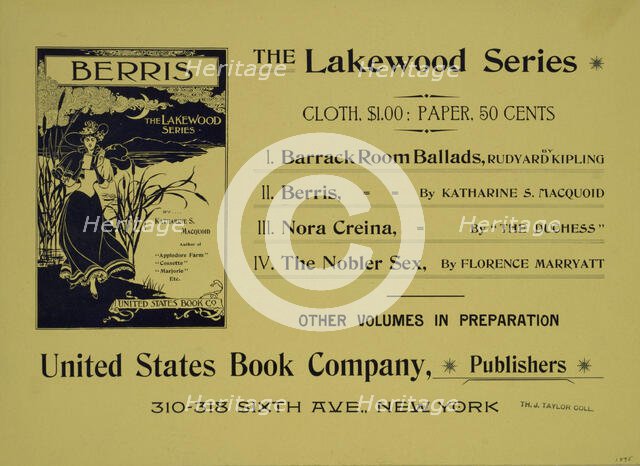 The Lakewood series, c1895 - 1911. Creator: Unknown.