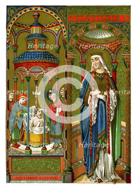 St Clotilda, 1886. Artist: Unknown