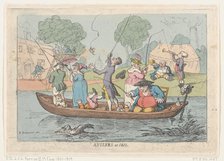 Anglers of 1811, 1811., 1811. Creator: Thomas Rowlandson.