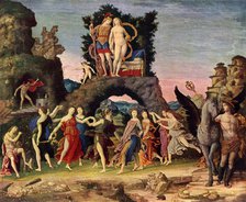 'The Parnassus: Mars and Venus', 1497, (1929). Artist: Andrea Mantegna