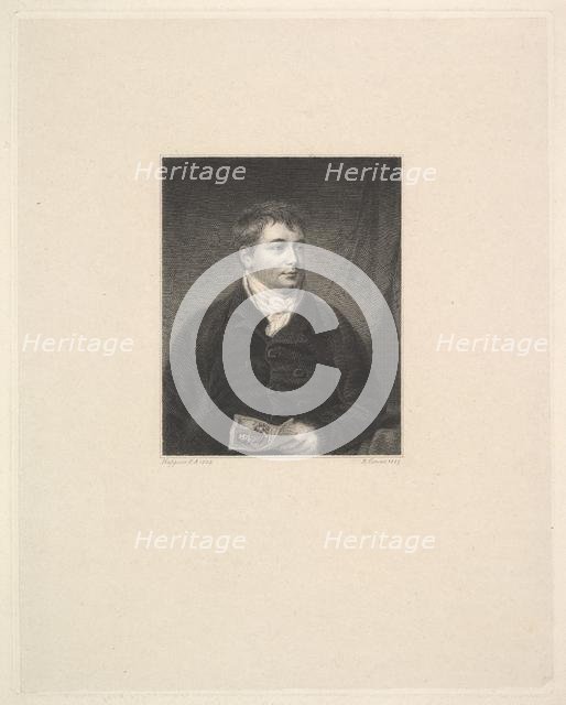 Portrait of Robert Grave, Printseller, 1827. Creator: Robert Graves.