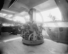 U.S.S. Massachusetts, steam hoisting gear, between 1896 and 1901. Creator: Unknown.