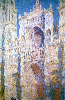 'Rouen Cathedral, Harmony in Blue and Gold', 1894. Artist: Claude Monet