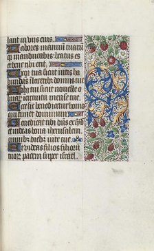 Book of Hours (Use of Rouen): fol. 69r, c. 1470. Creator: Master of the Geneva Latini (French, active Rouen, 1460-80).