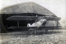 German Albatros DV, Souilly, France, 2 January 1918. Artist: Unknown