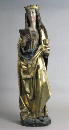 Saint Barbara, German, 15th-16th century. Creator: Unknown.