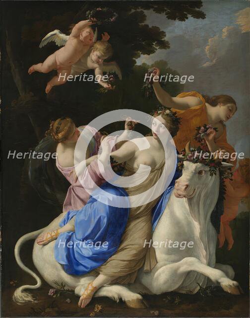The Rape of Europa, 1640. Creator: Simon Vouet.