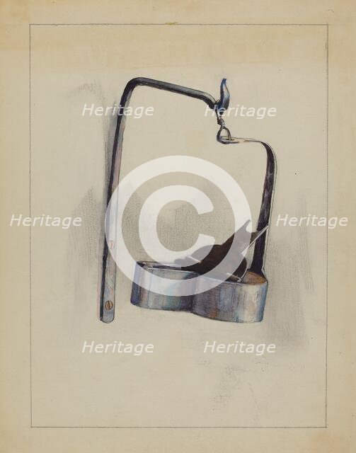 Lamp, c. 1936. Creator: Charles Caseau.