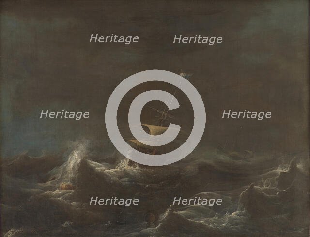 A Storm, 1646-1708. Creator: Ludolf Backhuysen I.