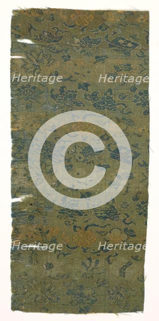 Fragment, 1700s. Creator: Unknown.