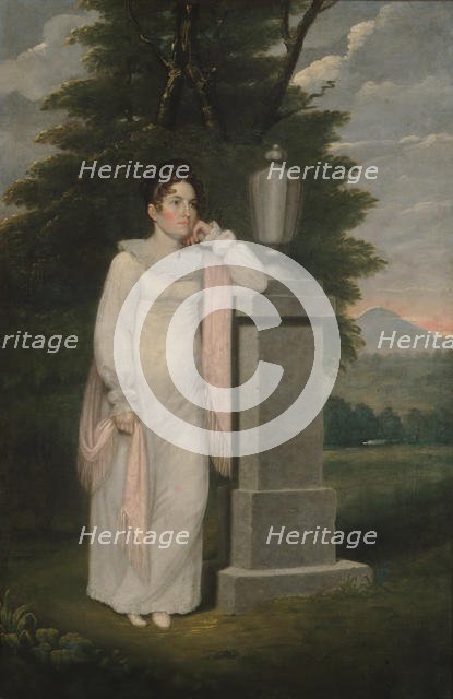 Mrs. Cephas Thompson (Olivia Leonard), ca. 1810-20. Creator: Cephas Thompson.