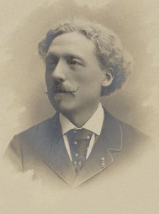 Portrait of the composer Louis Diémer (1843-1919), 1896. Creator: Photo studio W. Lacroix, Nice  .