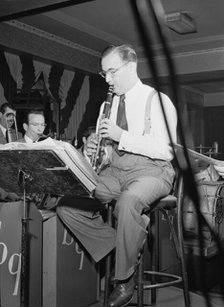 Portrait of Benny Goodman, 400 Restaurant, New York, N.Y., ca. July 1946. Creator: William Paul Gottlieb.