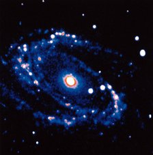 Spiral Galaxy M81 in constallation of Ursa Minor. Artist: Unknown