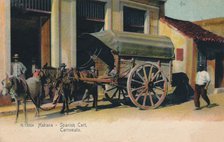 'Habana - Spanish Cart. Carromato', c1907. Artist: Unknown.