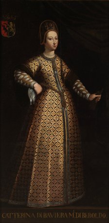 Caterina di Baviera, wife of Beroldo di Sassonia. Artist: Anonymous 