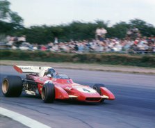 1971 Ferrari 312 B2, Jackie Ickx, 1971 British GP. Artist: Unknown.