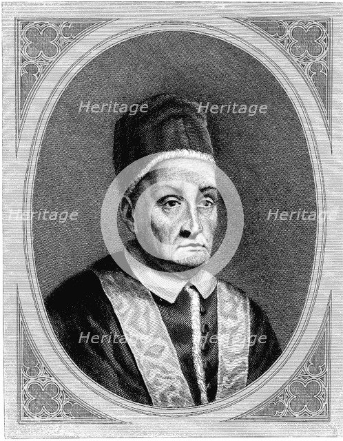 Benedict XIII. Vincenzo Maria Orsini (1649-1730). Pope from 1724 to 1730.