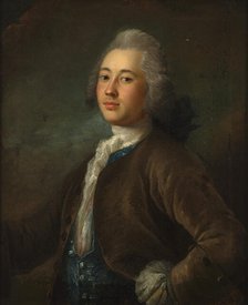 Author Adam Lenkiewitz, c1740s. Creator: Carl Gustaf Pilo.