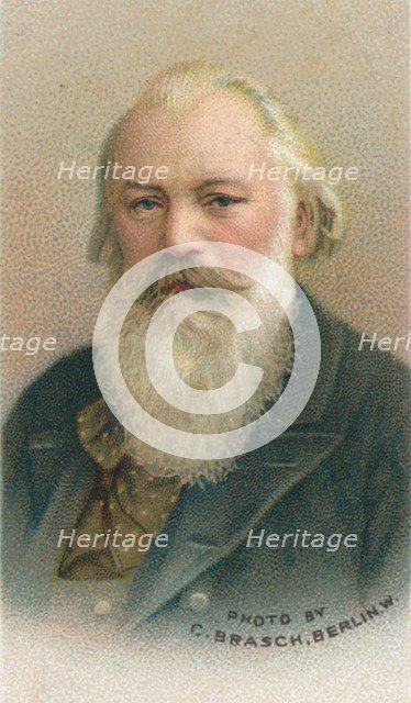 Johannes Brahms (1833-1897) was a German composer and pianist, 1911. Artist: C Brasch