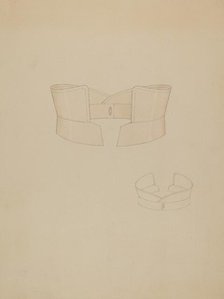 Collar, c. 1936. Creator: Henry De Wolfe.