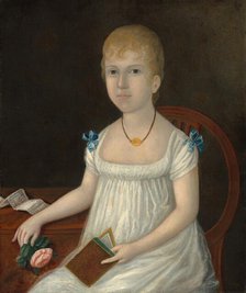 Adelina Morton, c. 1810. Creator: Joshua Johnson.