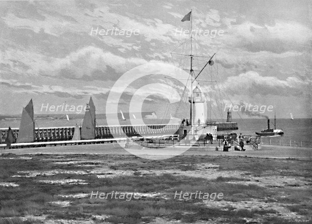'Signal Station, Newhaven,' c1896. Artist: Poulton & Co.