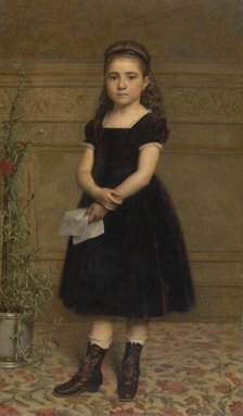 Amélie Baschwitz, 1876. Creator: Pierre Van Havermaet.