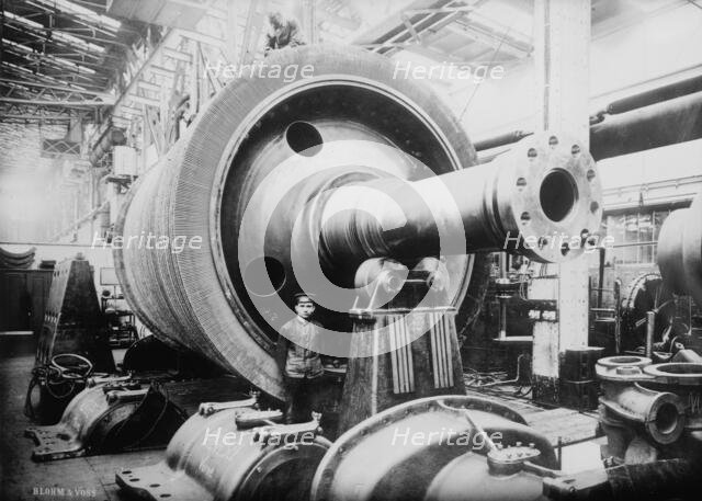 Section of Turbine for VATERLAND, between c1910 and c1915. Creator: Bain News Service.