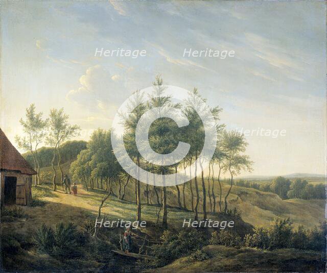 Hilly Landscape, 1814. Creator: Gerrit Jan Michaelis.
