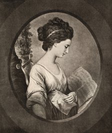 'Miss Stephenson', late 18th century, (1912). Artist: W Dickinson