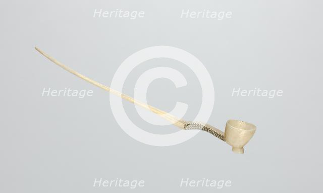 Snuff Spoon, late 1800s. Creator: Unknown.