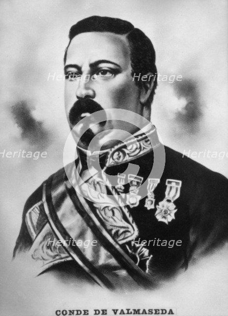 Conde de Valmaseda Blas Villate, (1824-1882), 1920s. Artist: Unknown