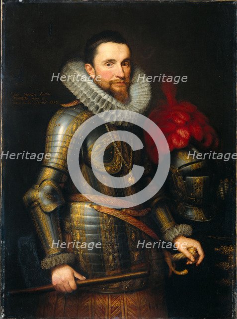 Portrait of Ambrosio Spinola (1569-1630), 1609. Artist: Mierevelt, Michiel Jansz. van (1566-1641)